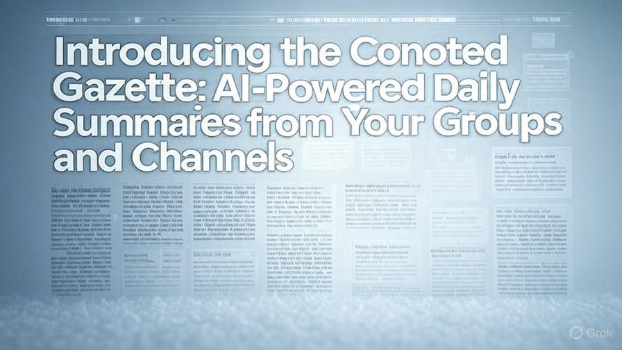 Introducing the Conoted Gazette- AI-Powered Daily Summaries from Your Groups and Channels.jpg